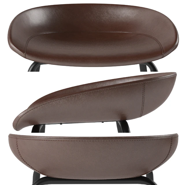 ZEIL Lowback Kitchen bar and counter stool — Descargar