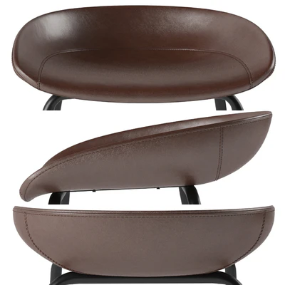 ZEIL Lowback Kitchen bar and counter stool — Ver 5