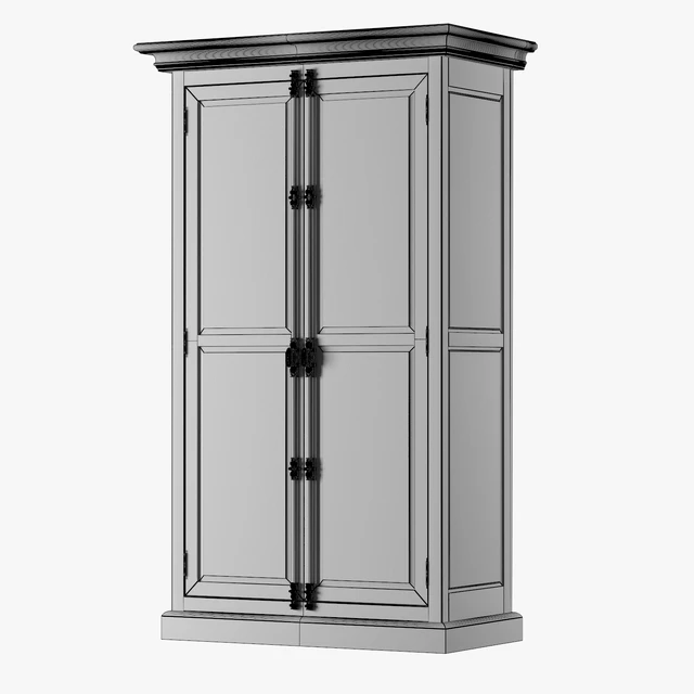FRENCH PANEL DOUBLE-DOOR CABINET — Descargar
