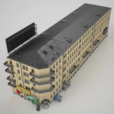 The building of Moscow Street. Warsaw highway, 7k1 — Ver 3
