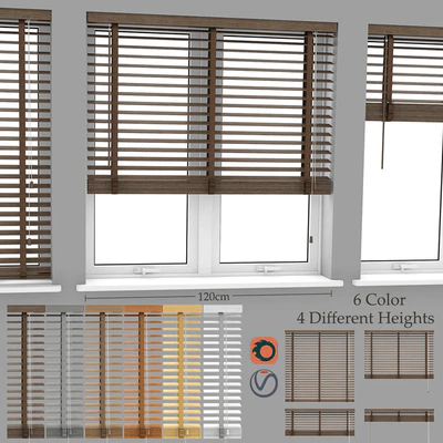 Wood Blinds Venetian 2 (120cm) — Вид 1