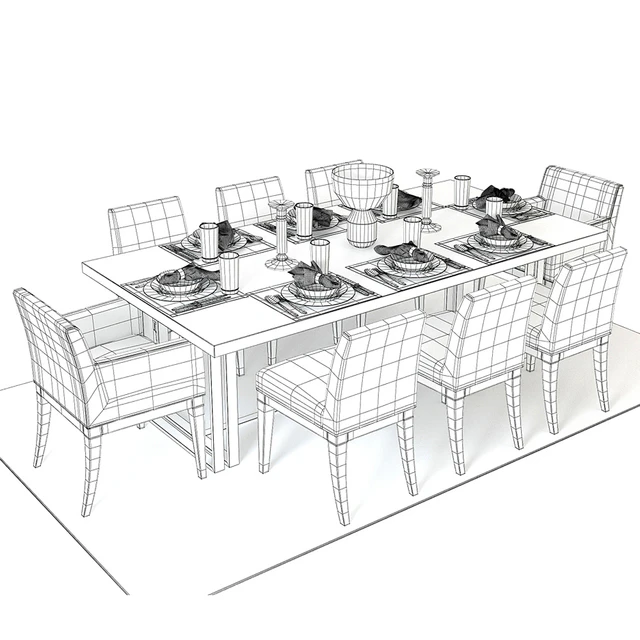 Set of furniture The Sofa & Chair Company (set2) — Скачать