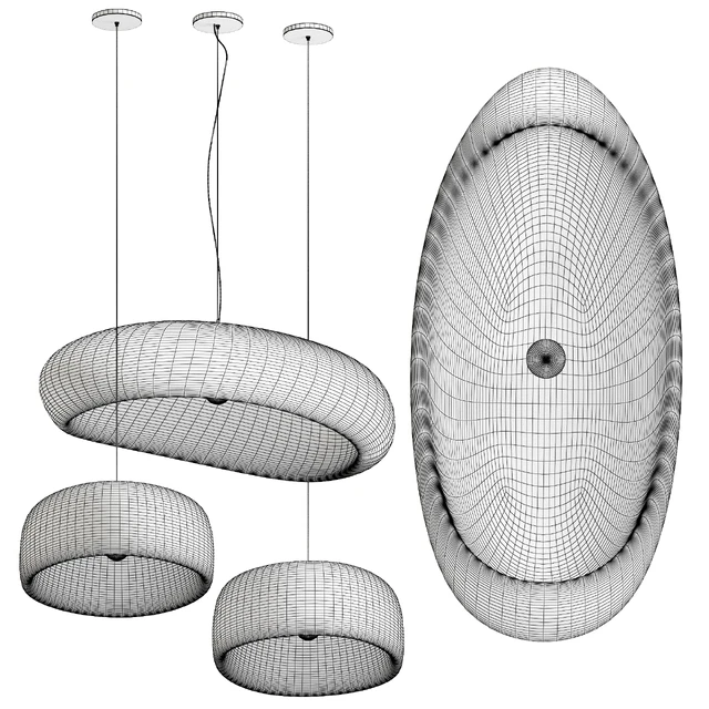 Potcover Clouds Pendant Light — Descargar