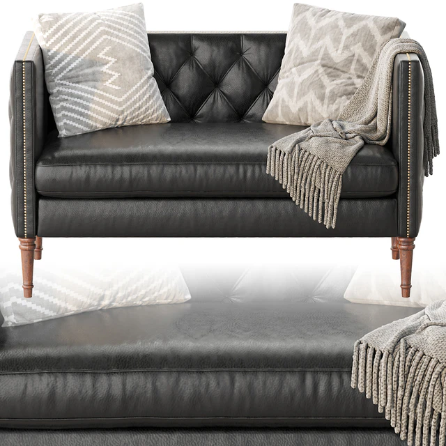 Vanves Chesterfield Settee — Descargar