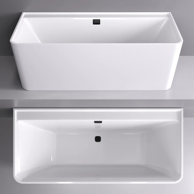 Wall-mounted bathtub Villeroy & Boch Collaro — Descargar