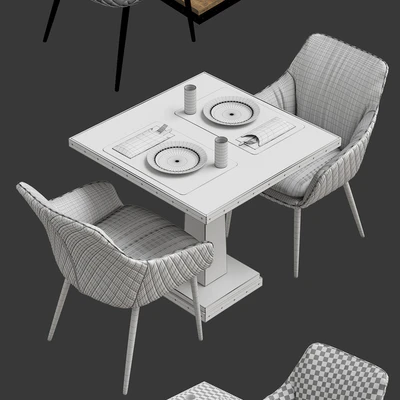 Chair Chrissy Pu from Richmond and an aged table — Ver 3
