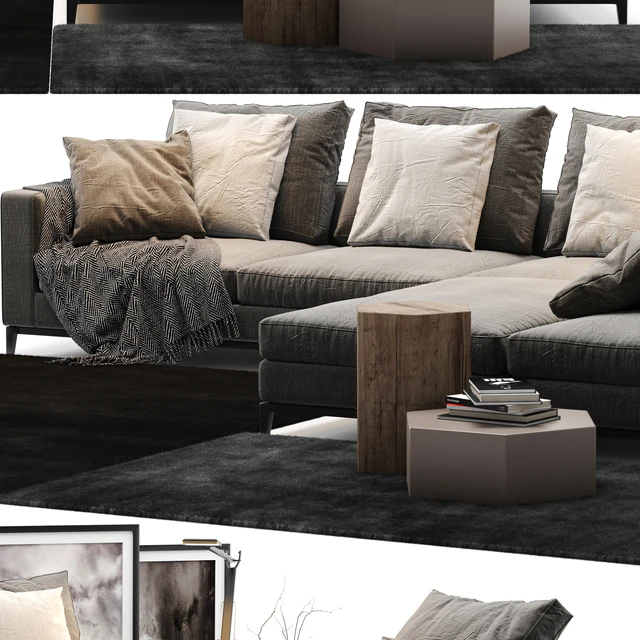 Minotti Andersen Sofa — Скачать