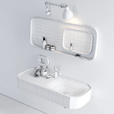 Washbasin Rexa Design Fonte — Ver 3