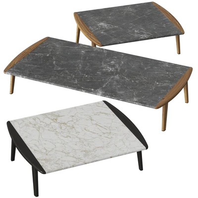 Minotti Fynn Coffee Tables & Outdoor — Ver 3