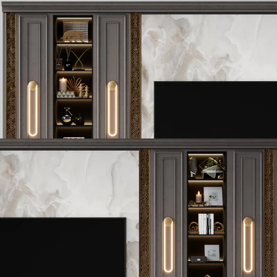TV wall modern 72 — Вид 2