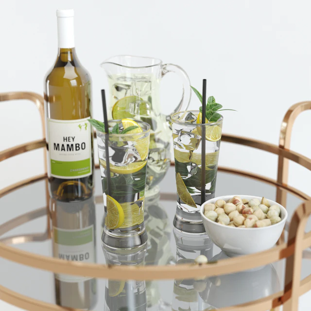 bar cart pottery barn — Descargar