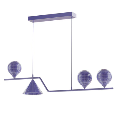 Nordic Style Black Chandelier — Ver 2