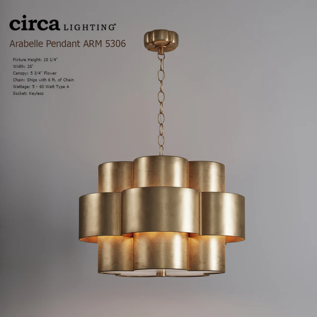 Arabelle Pendant ARN5306 Circa Lighting — Descargar