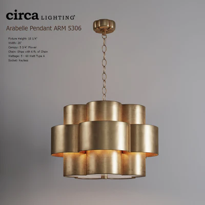 Arabelle Pendant ARN5306 Circa Lighting — Ver 1