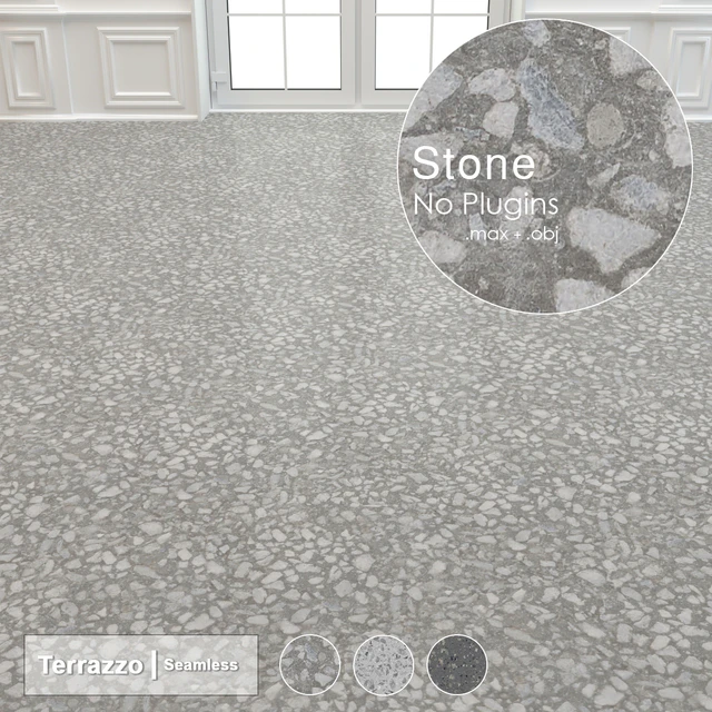 Seamless Terrazzo Stone 004 — Скачать