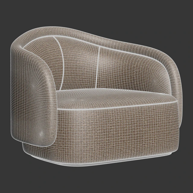Kookudesign - The Pia Armchair by Christophe Delcourt — Descargar