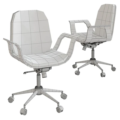 Patron Walnut Office Chair — Ver 2