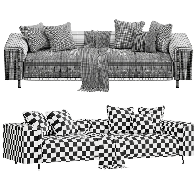TRUSSARDI CASA Deven Sofa — Descargar