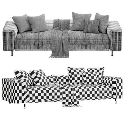 TRUSSARDI CASA Deven Sofa — Ver 3