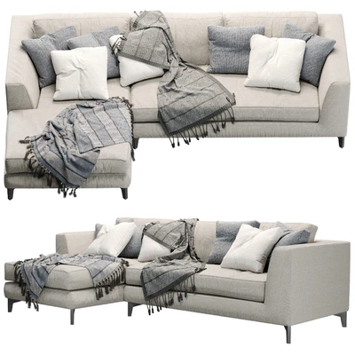meridiani LOUIS UP sofa — Ver 3