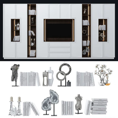 Cabinet with tv area 5 — Ver 1