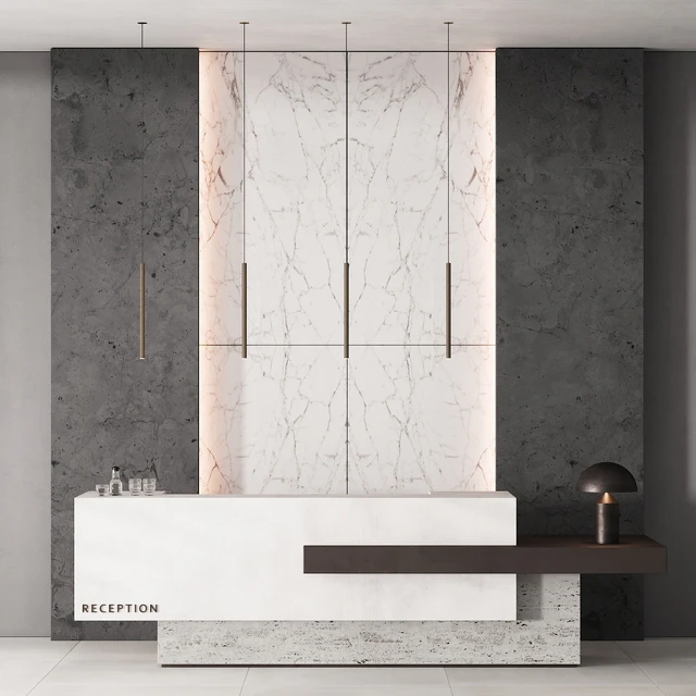 183 office furniture 03 reception desk 03 — Descargar