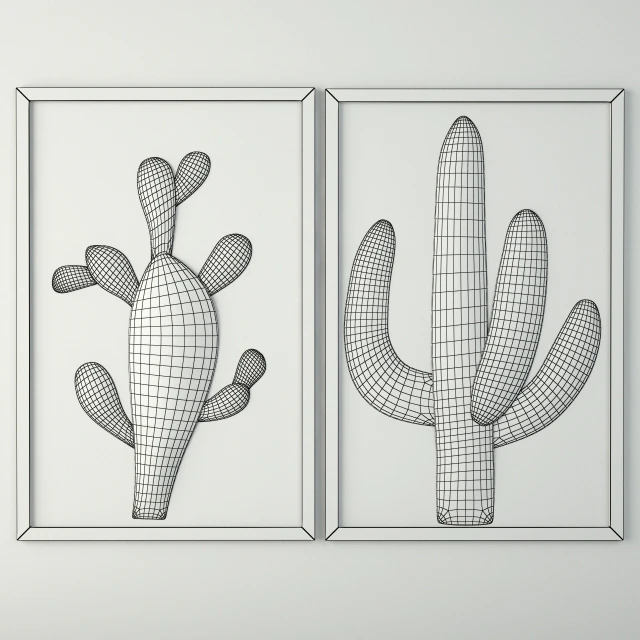 Metal Cactus Sculptures — Descargar