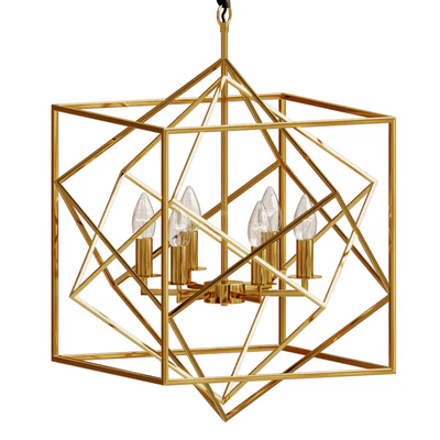 Люстра cubist chandelier designed by kelly wearstler — Вид 1
