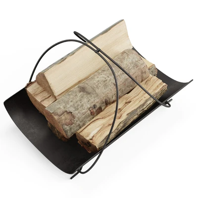 Elspeth Wrought Iron Log Carrier — Вид 6