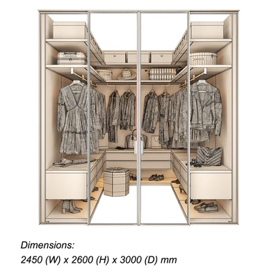 Walk-in Closet 98 part 3 — Ver 3