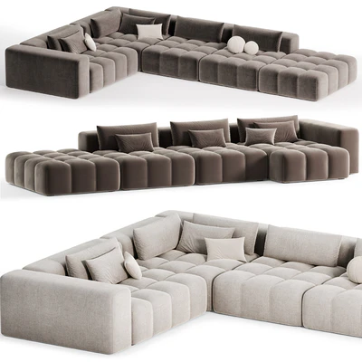 Modular Sofa CORBIN Sofa modern 02 By Cazarina — Ver 5