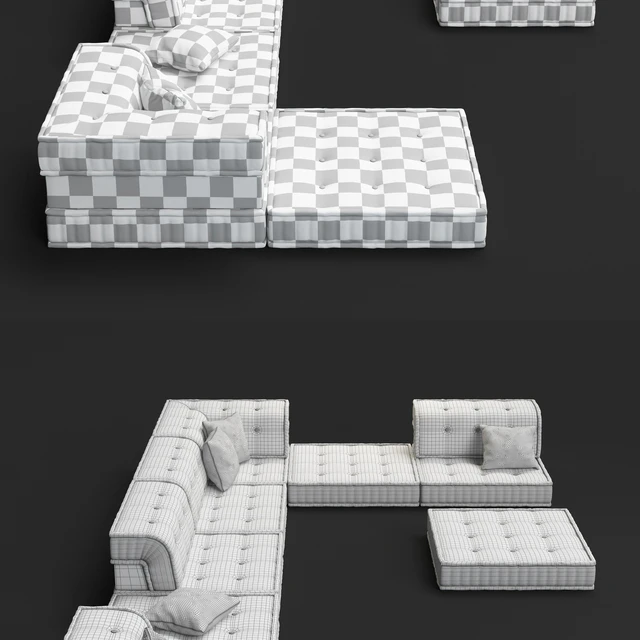 Sofa Mah Jong Roce Bobois — Descargar