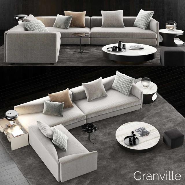 Minotti Granville Sofa 5 — Скачать