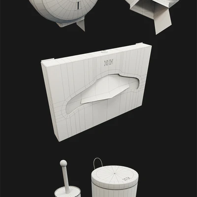 Bathroom accessories Jacob Delafon, BXG, TECE — Ver 3