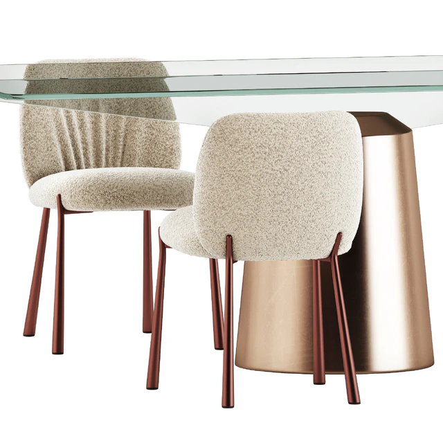 Mys Chairs and Spike Table by Midj — Скачать