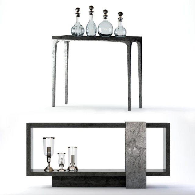 Bernhardt Linea Console Tables — Descargar