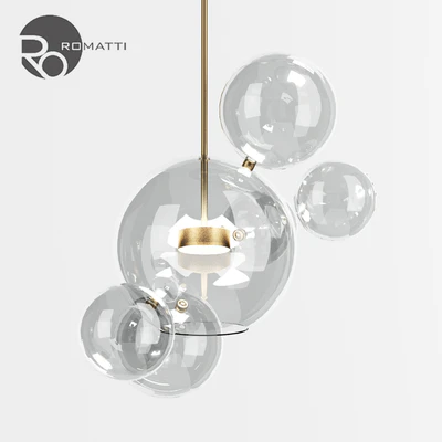 Pendant lamp Romatti Bolle by Giopato &amp; Coombes — Ver 2