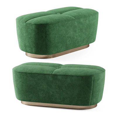 Minotti Jacques ottomans / Банкетка — Вид 4