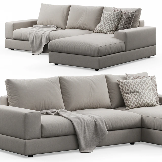 Vision Corner Sofa by Doimo Salotti — Скачать