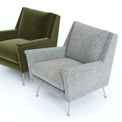 Western Elm Carlo Mid-Century Chair — Вид 3