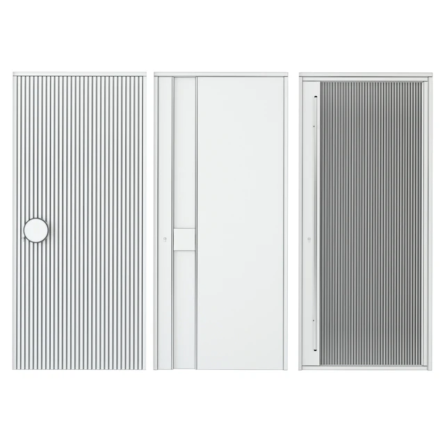 Black modern entrance door — Descargar