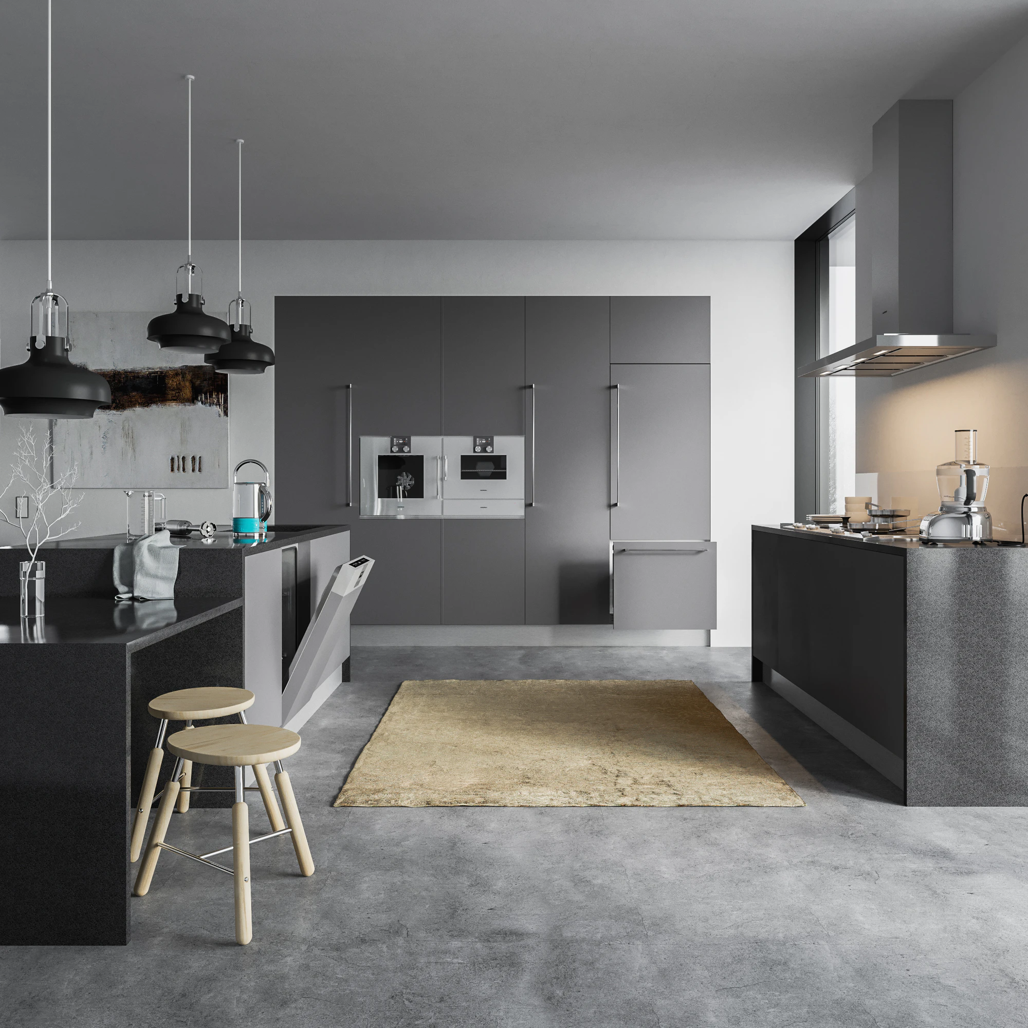 interior scene v3 tf kitchen equipment — Скачать