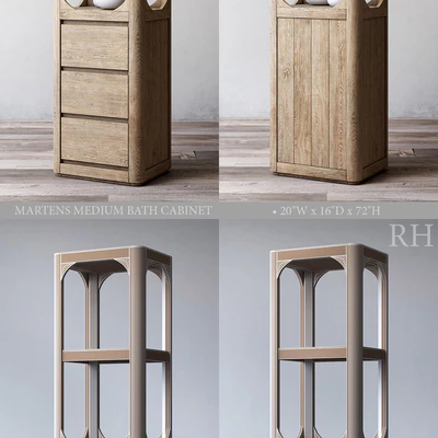 MARTENS MEDIUM BATH CABINET — Ver 3