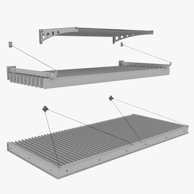 Steel canopy — Вид 3