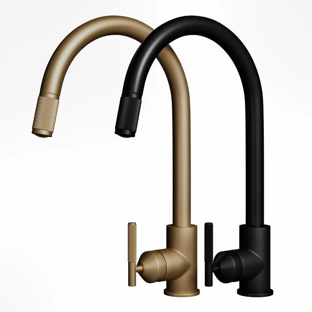 Buster & Punch Kitchen Tap Linear with spray — Скачать