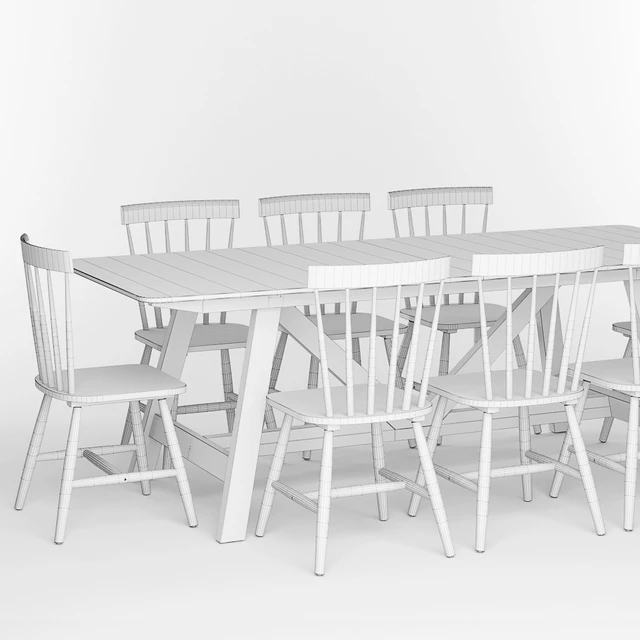 Buondi table and JIMI chairs — Descargar