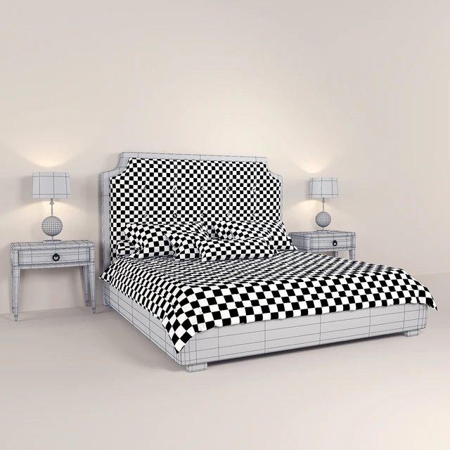 Bed pedestal Fratelli Barri Modena — Descargar