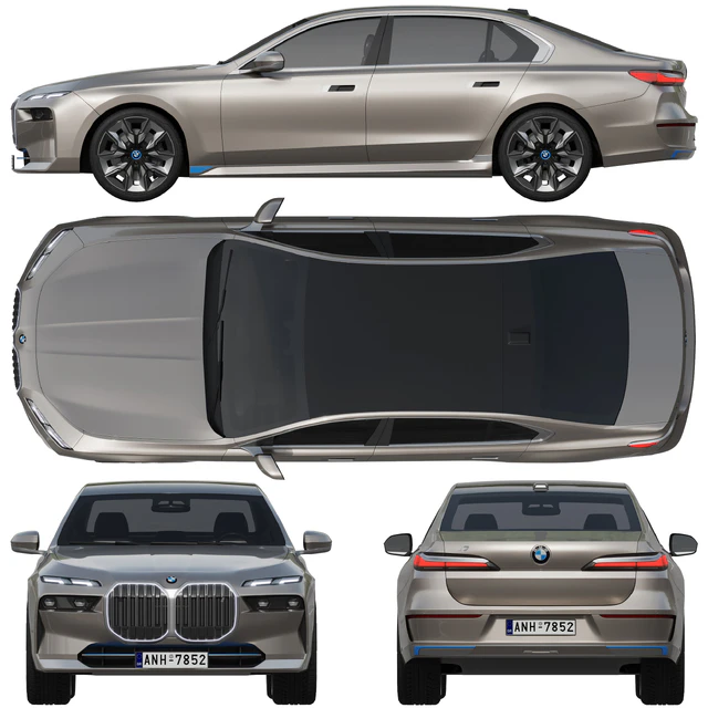 BMW i7 2023 — Descargar