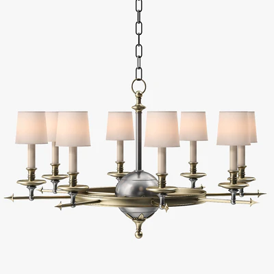 Circa Lighting Leaf And Arrow Chandelier — Ver 1