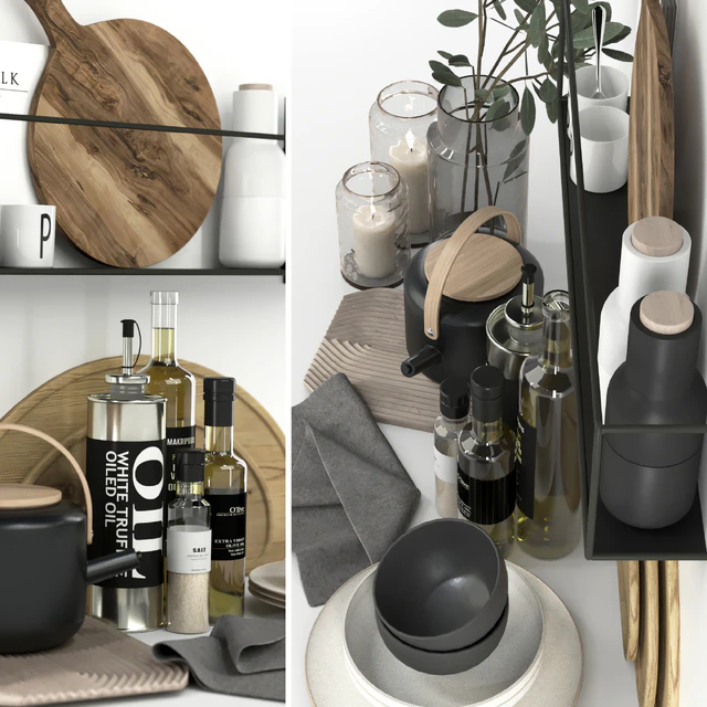 Kitchen accessories 01 - Decorative set 13 — Descargar